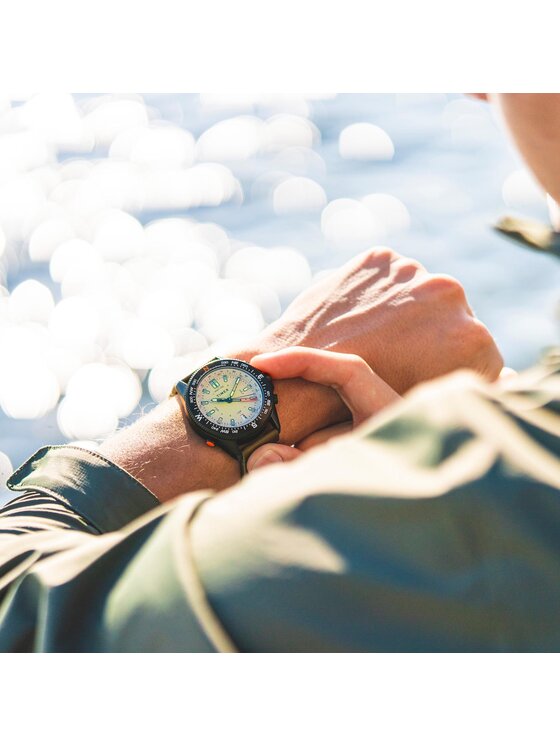 Timex Timex Годинник Tide-Temp-Compass 43mm Eco-Friendly Strap TW2V21800 Чорний