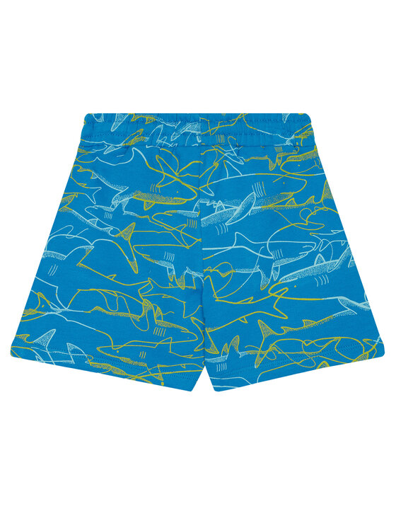 United Colors Of Benetton United Colors Of Benetton Pantaloni scurți sport 32IEG901Y Albastru Regular Fit