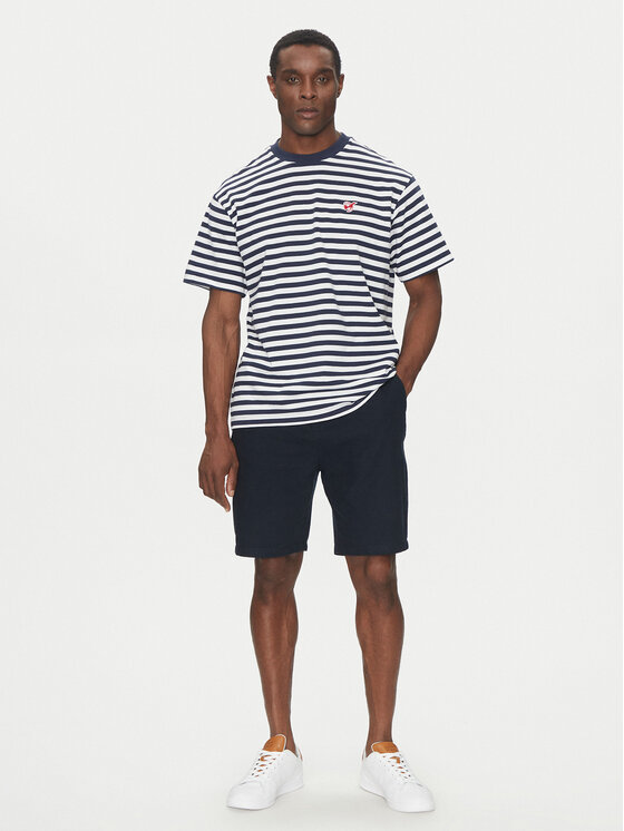 Scotch & Soda Scotch & Soda Szorty materiałowe 180322 Granatowy Regular Fit