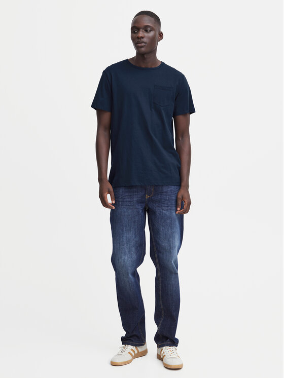 Blend Blend T-shirt 20716515 Tamnoplava Regular Fit