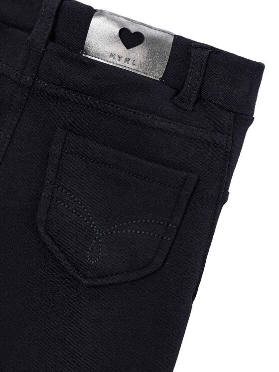 Mayoral Mayoral Pantaloni di tessuto 511 Nero Regular Fit