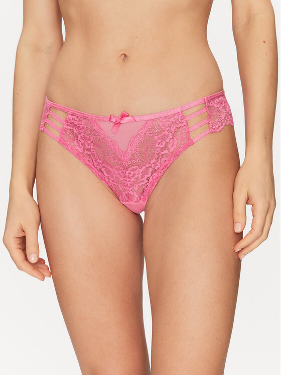 Hunkemöller Hunkemöller Komplet fig brazylijskich 207186 Czerwony