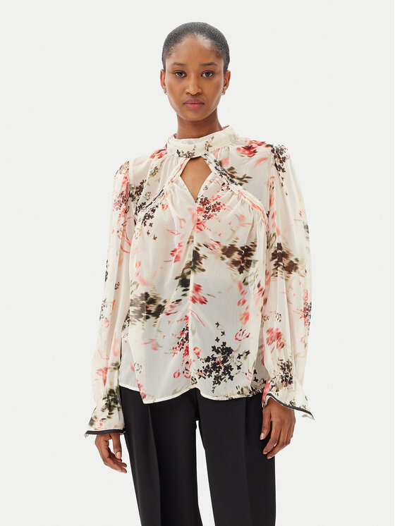 Bluse French Connection, Größe M Beige 72YEI