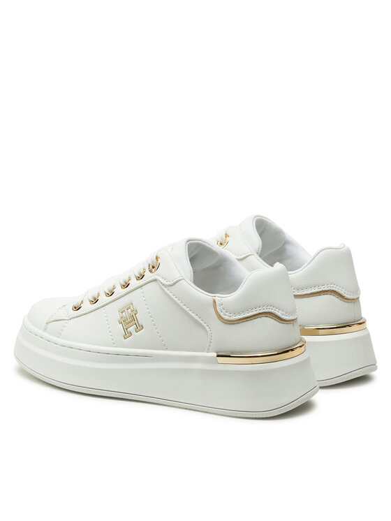 Tommy Hilfiger Tommy Hilfiger Tenisice Low Cut Lace-Up Sneaker T3A9-33749-1355 M Bijela