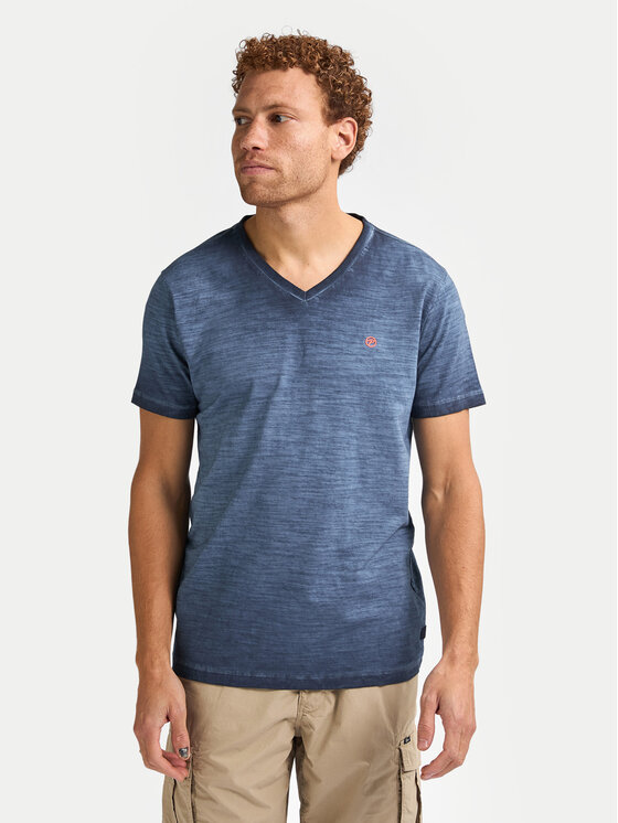 Petrol Industries Petrol Industries T-Shirt M-1050-TSV662 Tmavomodrá Regular Fit