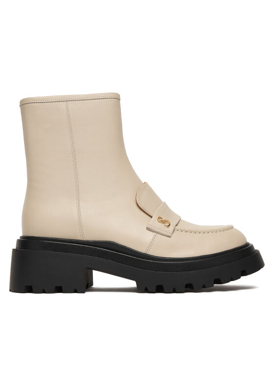 Simple Simple Čizme SL-26-02-000038 Écru