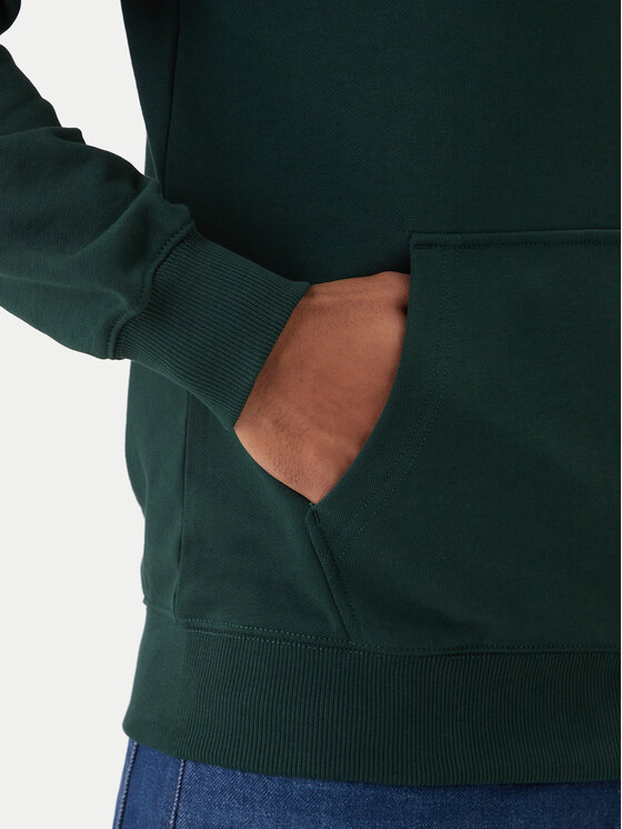 Tommy Hilfiger Tommy Hilfiger Bluză Essential MW0MW37235 Verde Regular Fit