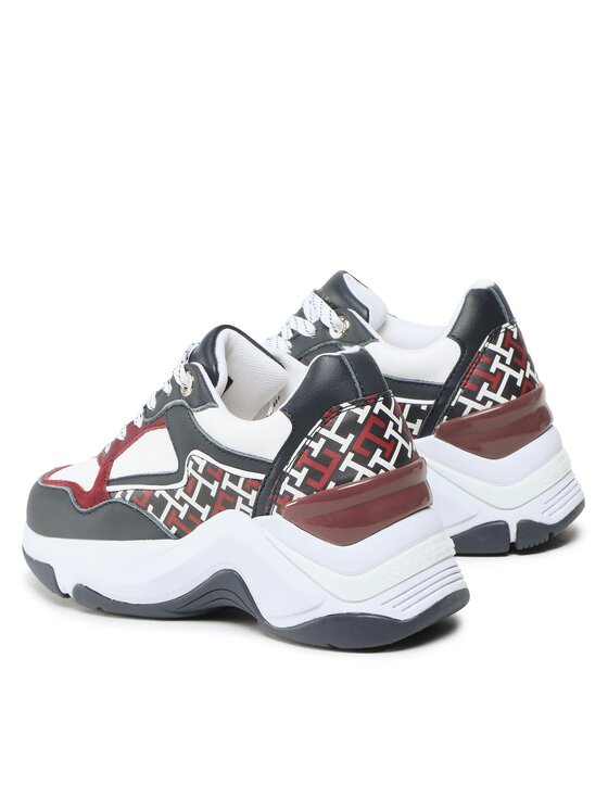 Tommy Hilfiger Tommy Hilfiger Αθλητικά Chunky Sneaker Monogram FW0FW06789 Έγχρωμο