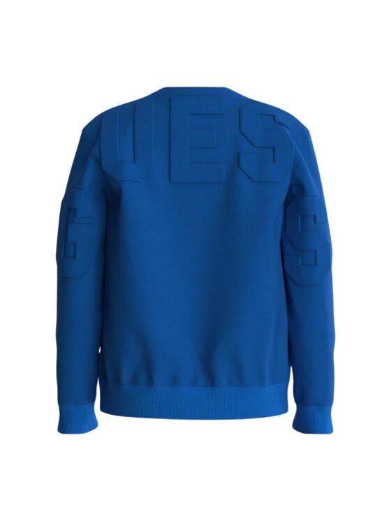 Guess Guess Bluza Oversize Is active top Niebieski Regular Fit