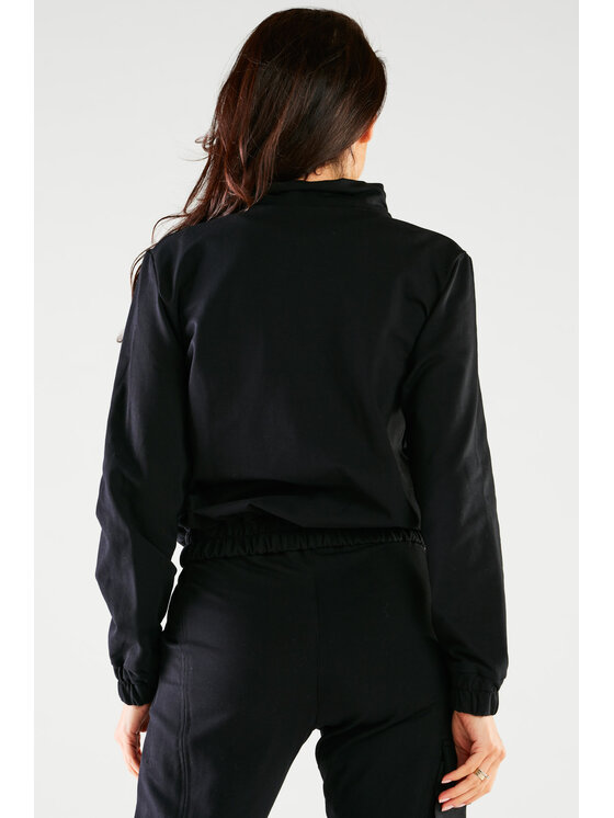 Infinite You Infinite You Bluza M246 Czarny Basic Fit