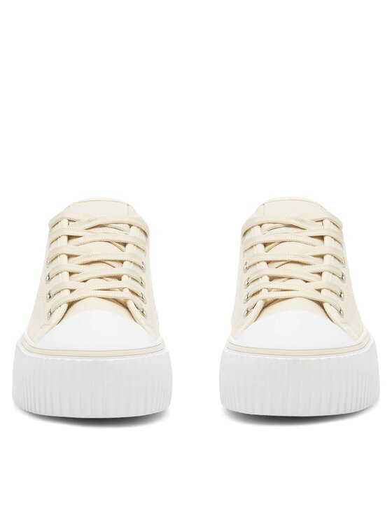 Beverly Hills Polo Club Beverly Hills Polo Club Sneakers aus Stoff W-BHPC027M Écru