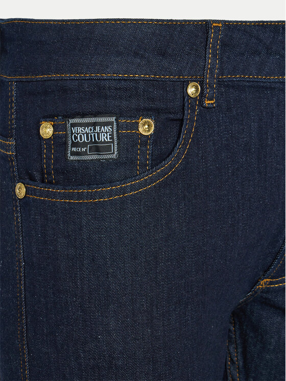 Versace Jeans Couture Versace Jeans Couture Τζιν 78GAB5D0 Σκούρο μπλε Slim Fit