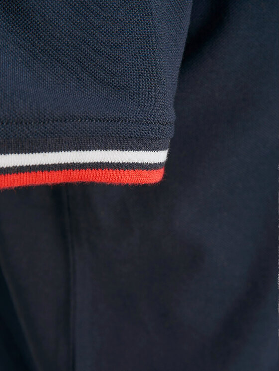 Jack&Jones Jack&Jones Polo Paulos 12136668 Tamnoplava Slim Fit