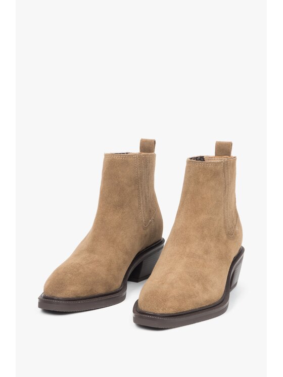 Estro Estro Καουμπόικες Μπότες & Μποτάκια ER00117944 Καφέ