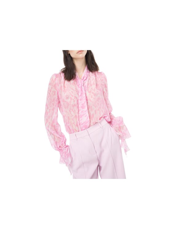 PINKO Pinko Πουκάμισο BLUSA DONNA PINKO Ροζ Casual Fit