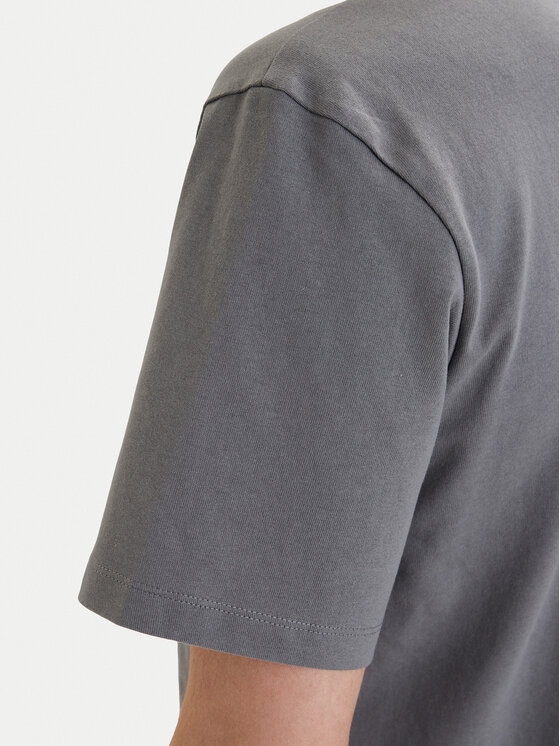 HUGO HUGO T-Shirt Dapolino 50488330 Szary Relaxed Fit