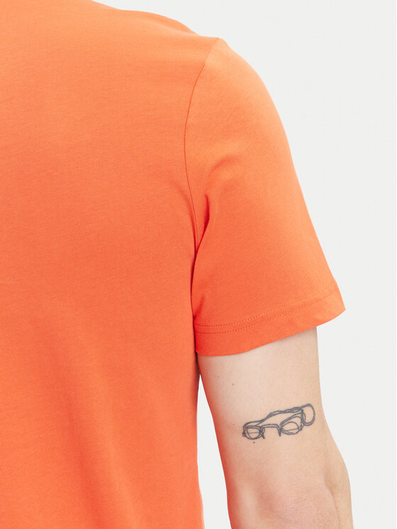 Tommy Hilfiger Tommy Hilfiger Marškinėliai Fathers Day MW0MW39356 Oranžinė Regular Fit