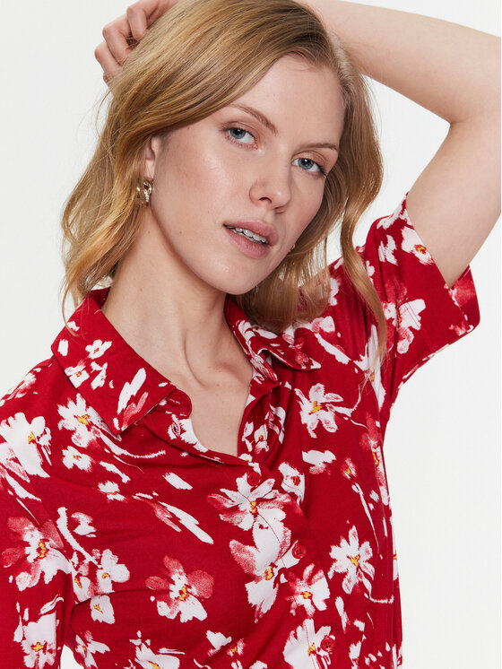 MAX&Co. MAX&Co. Сукня-сорочка Francia 76212223 Червоний Regular Fit