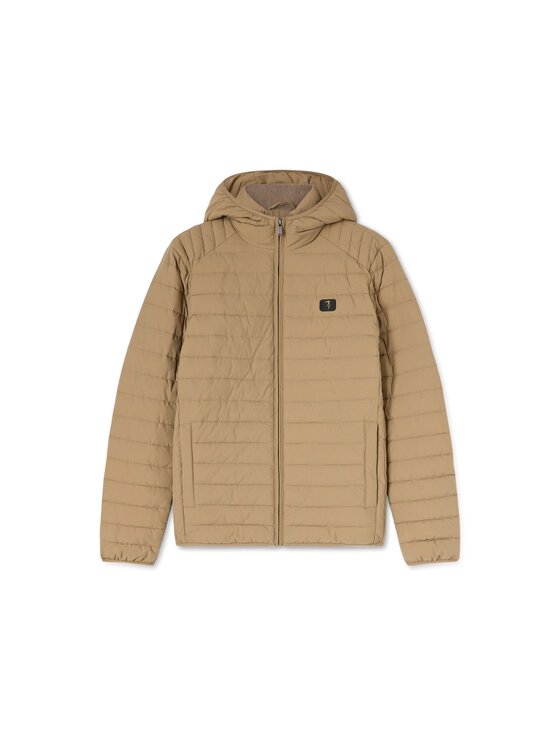Trussardi Trussardi Giubbotto piumino F004M000009N041 Crema Regular Fit