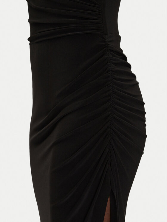 NORMA KAMALI NORMA KAMALI Koktélruha KK4243PLG98001 Fekete Regular Fit