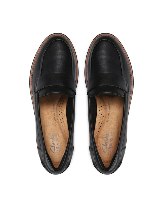 Clarks Clarks Loaferice Sharon Gracie 261568164 Crna