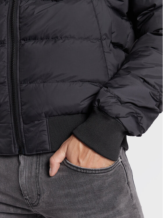 J.Lindeberg Kurtka bomber Dwayne FMOW06391 Czarny Regular Fit Modivo.pl