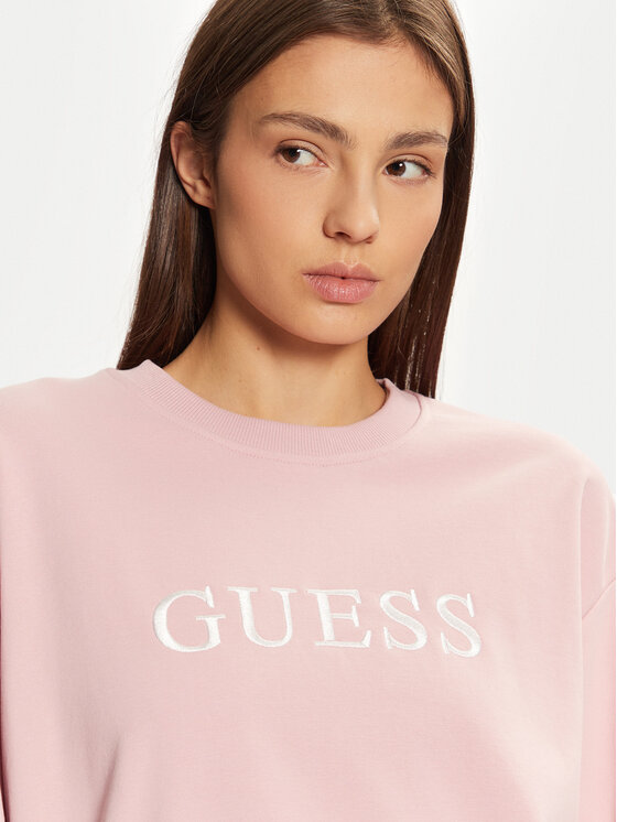 Guess Guess Світшот O5RQ03 KCO31 Рожевий Regular Fit