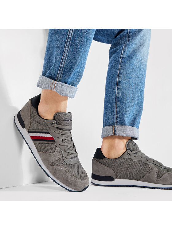 Tommy hilfiger iconic material mix runner clearance