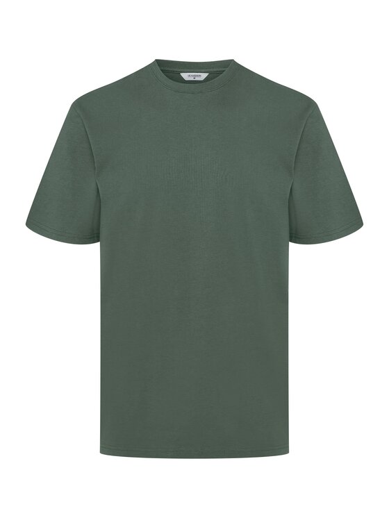 Henderson Henderson T-Shirt 43026 Khaki Regular Fit