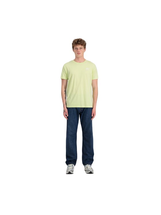 Alpha Industries Alpha Industries Tričko AI.188505-722-XL Zelená Regular Fit