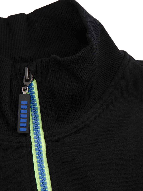 Coccodrillo Coccodrillo Μπλούζα WC5132201CBK Μαύρο Regular Fit
