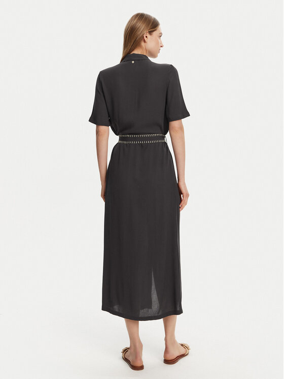 Roxy Roxy Marškinių tipo suknelė ERJWD03884 Pilka Regular Fit