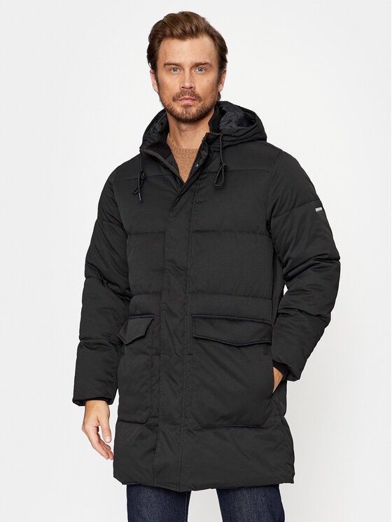 Pepe Jeans Pepe Jeans Geacă de iarnă Brad PM402846 Negru Regular Fit