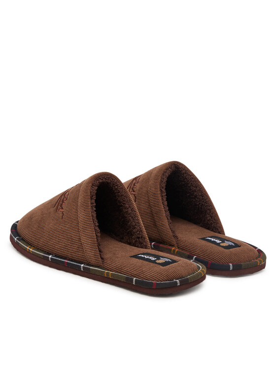 Barbour Barbour Παντόφλες Σπιτιού MSL0032BR71 Καφέ