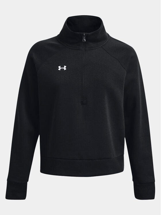 Under Armour Under Armour Μπλούζα Ua Rival Fleece Hz 1379492-001 Μαύρο Loose Fit