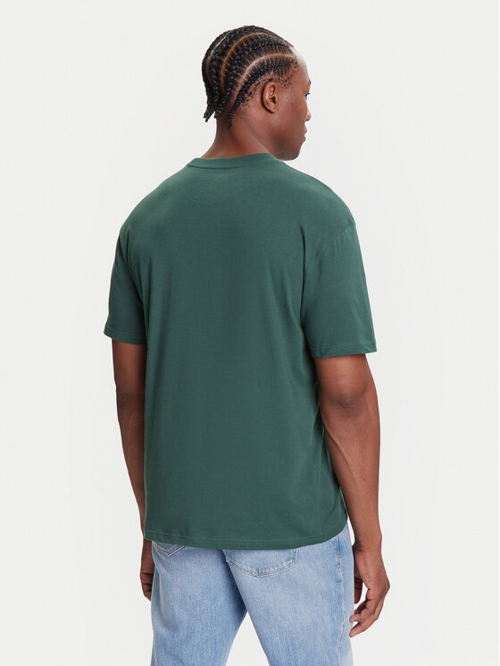 Quiksilver Quiksilver Majica Salt Water Ss EQYZT08204 Zelena Regular Fit