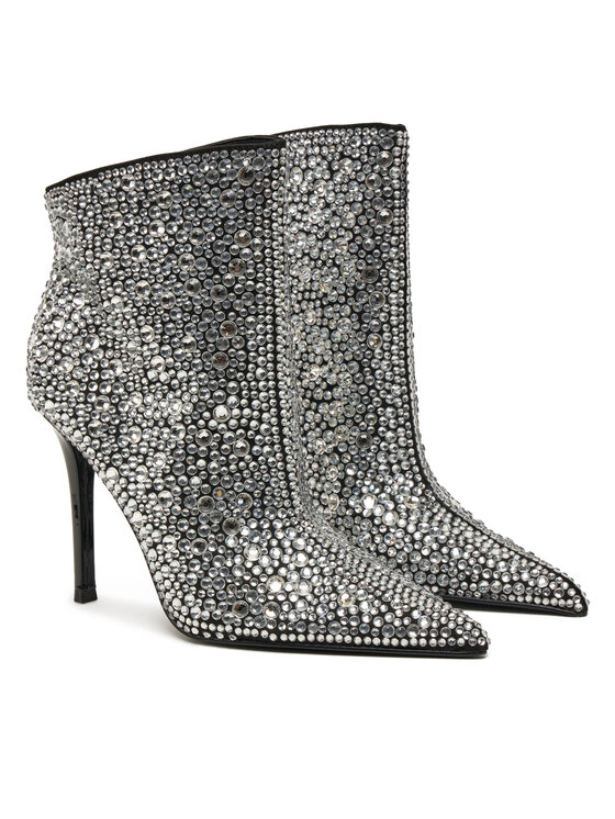Steve Madden Steve Madden Botki Sentinel-R SM11003450 Srebrny