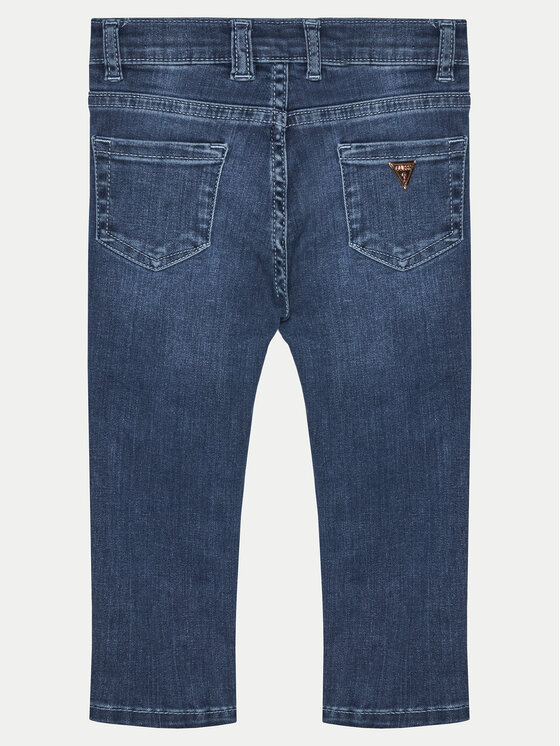 Guess Guess Džinsai K5RA06 D4CA0 Tamsiai mėlyna Skinny Fit