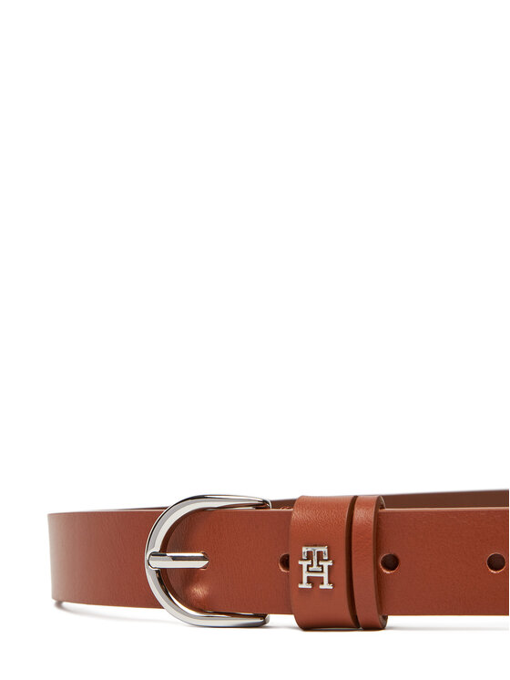 Tommy Hilfiger Tommy Hilfiger Dámský pásek Essential Effortless 2.5 Sv AW0AW17279 Hnědá