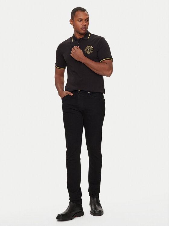 Versace Jeans Couture Versace Jeans Couture Blugi 77GAB5DM Negru Narrow Fit