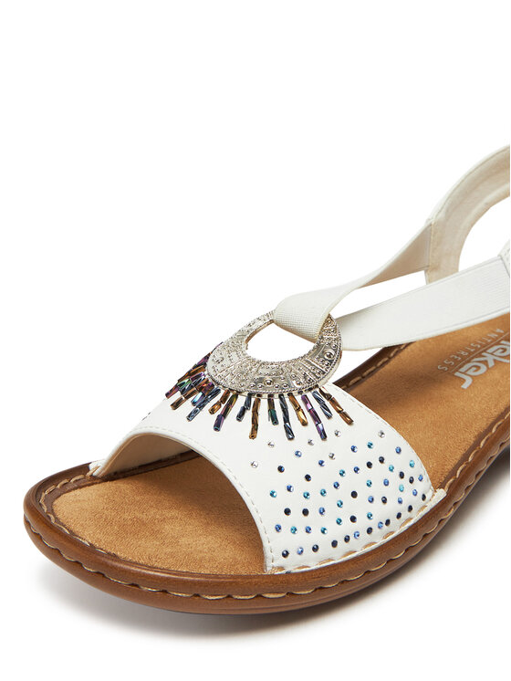 Rieker Rieker Sandalen 60880-80 Weiß