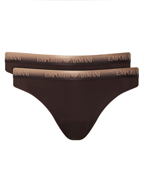 Emporio Armani Underwear Emporio Armani Underwear Stringų komplektas EW005512 AF25572 U6279 Smėlio