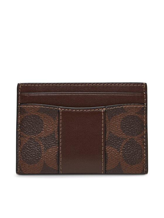 Coach Coach Etui za kreditne kartice CBY80 Rjava