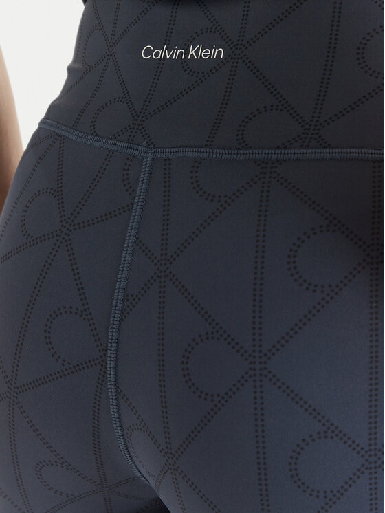 Calvin Klein Performance Calvin Klein Performance Legginsy LVGWS6L645 Granatowy Slim Fit