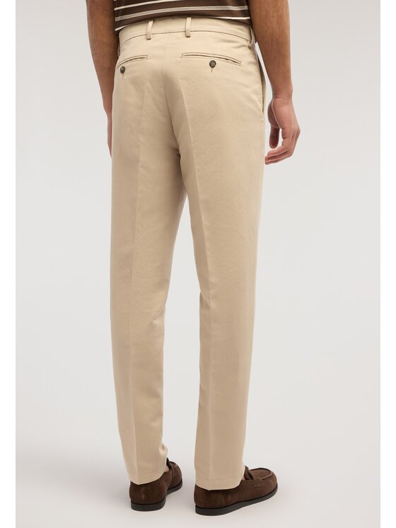Trussardi Trussardi Spodnie materiałowe P027M000119N012 Kremowy Regular Fit
