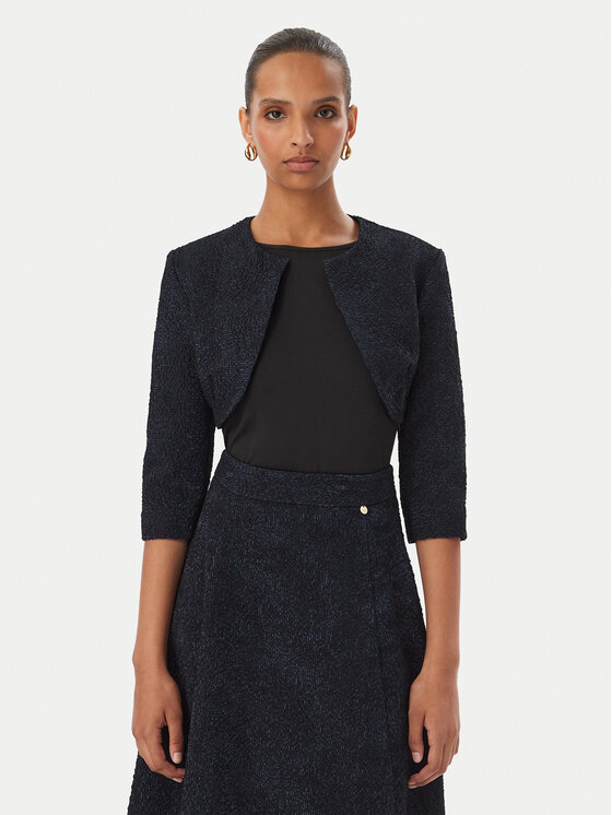 Rinascimento Rinascimento Bolero jaciņa CFC0130375003 Tumši zils Regular Fit