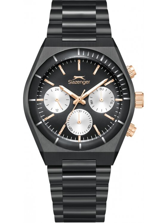 Slazenger Slazenger Zegarek SL.09.2484.2.05 Czarny