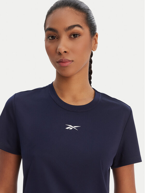 Reebok Reebok T-Shirt Essential RK25608CCW Granatowy Regular Fit