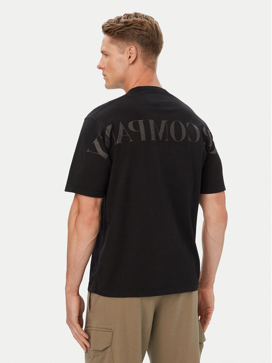 C.P. Company C.P. Company Tričko 21CMTS205A006057O Čierna Regular Fit