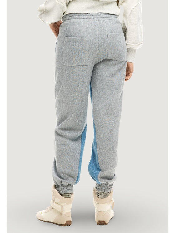 Desigual Desigual Долнище анцуг Sportti 26SWDD42 Сив Relaxed Fit